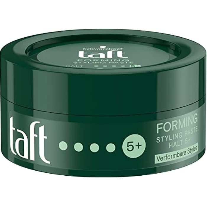 TAft Forming Styling Paste with Hold Level 5+ (75 ml), Hair Paste for Textured Styles in Undone Look, Controls Hair Styling up to 24 Hours - Image 1